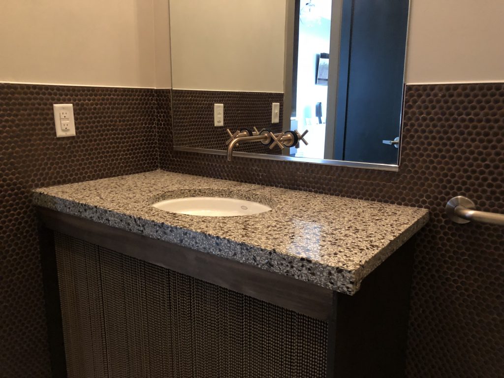 Bathroom countertop